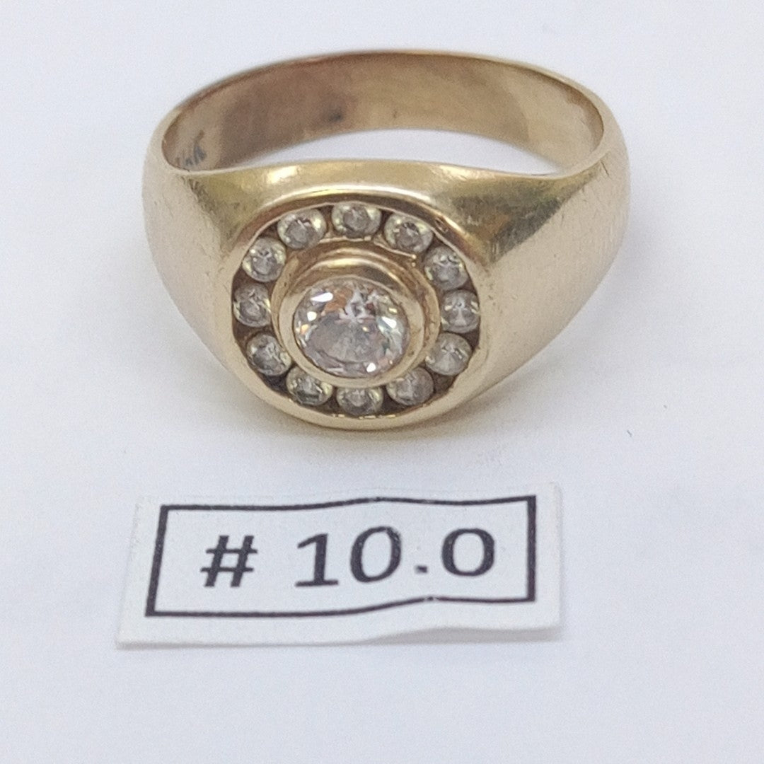 ANILLO ORO 14 K 6.2 GRMS (SEMINUEVO)