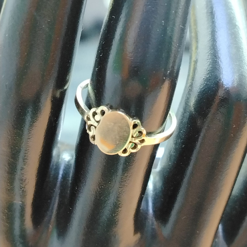 ANILLOS ANILLITO 10K TALLA 7 0.9 GR (NUEVO)