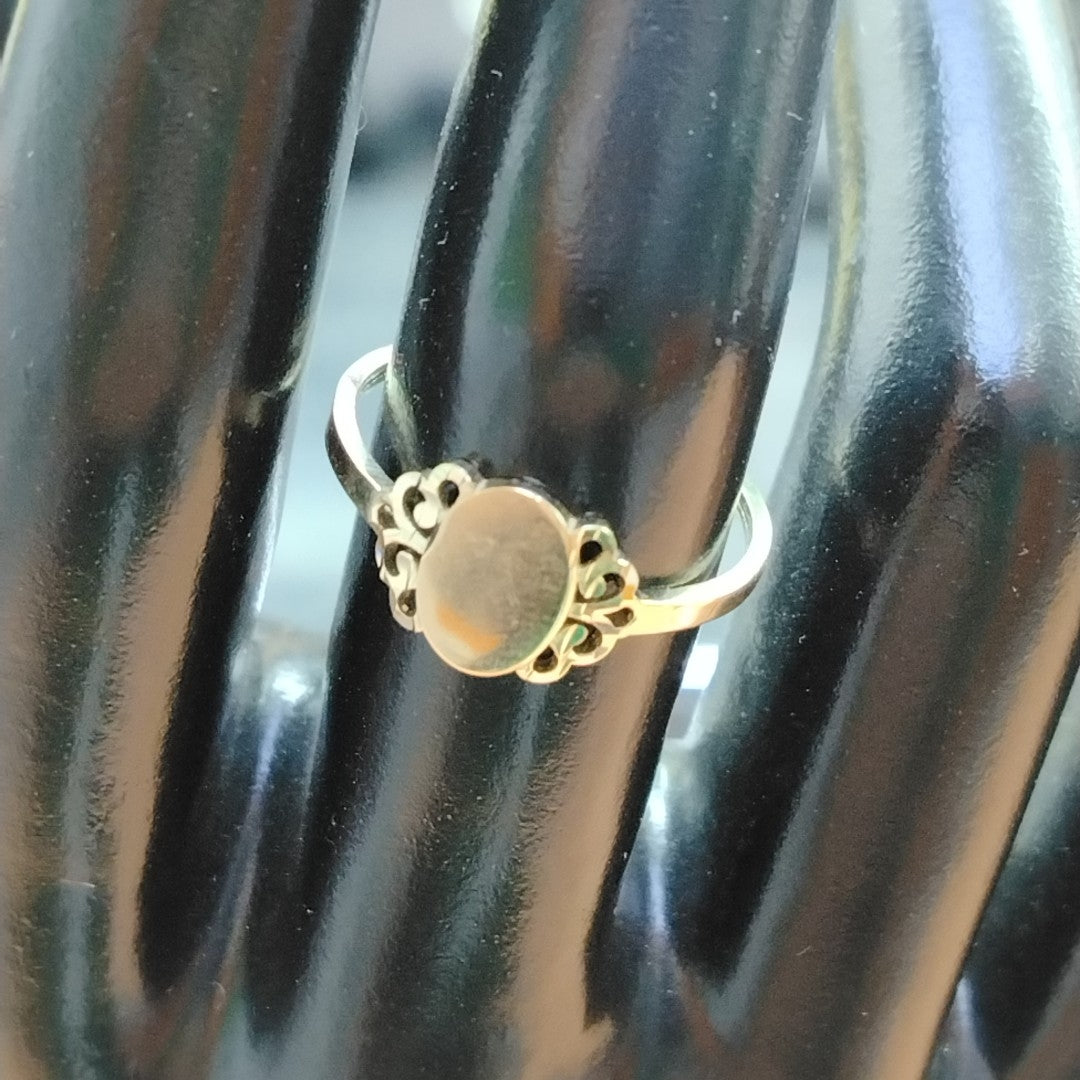 ANILLOS ANILLITO 10K TALLA 7 0.9 GR (NUEVO)