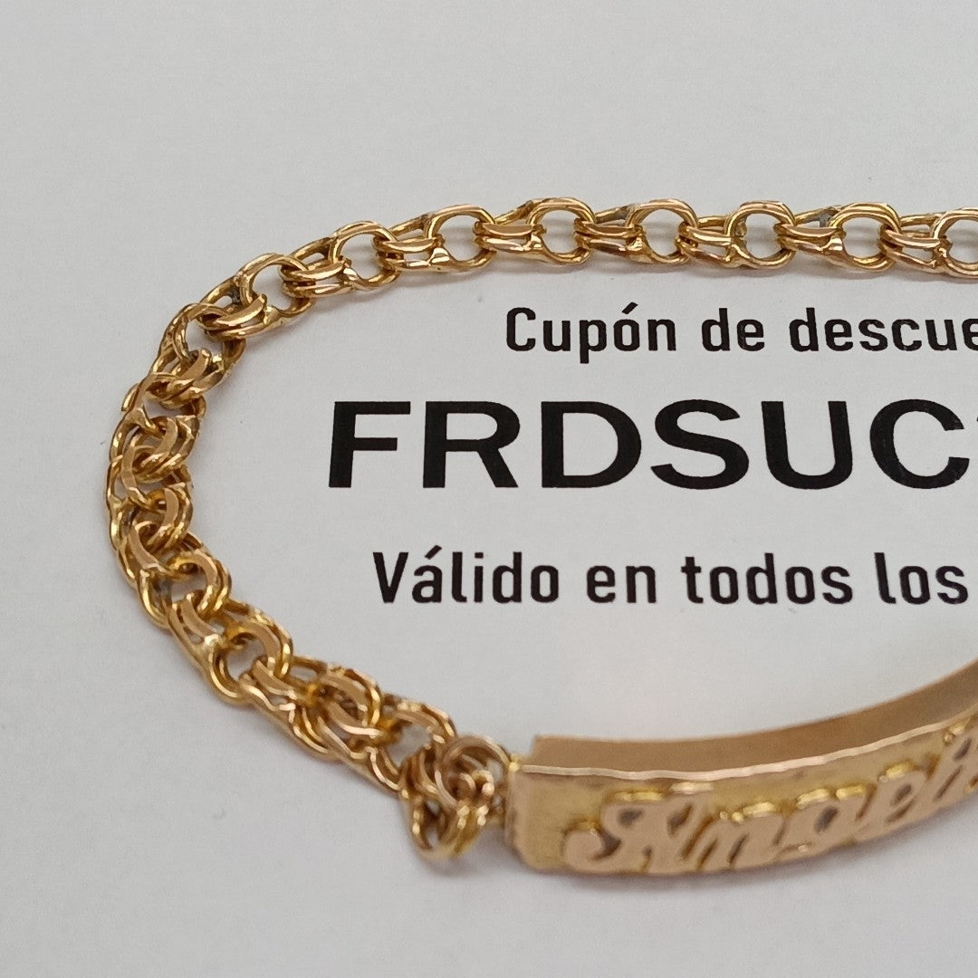 ESCLAVA ORO 10 K 11.2 GRMS (SEMINUEVO)