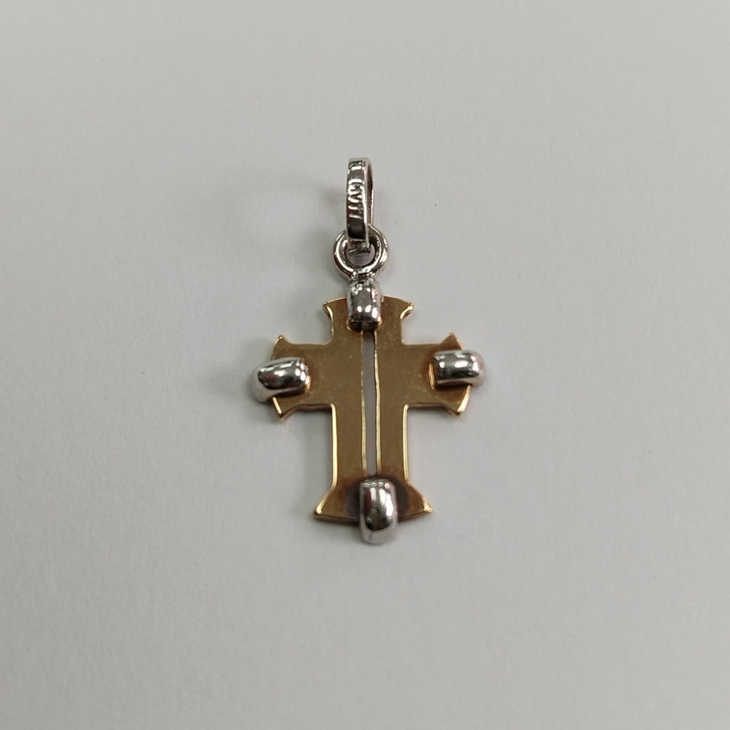 CRUZ,DIJE ORO 14 K 1,90 GRMS (SEMINUEVO)
