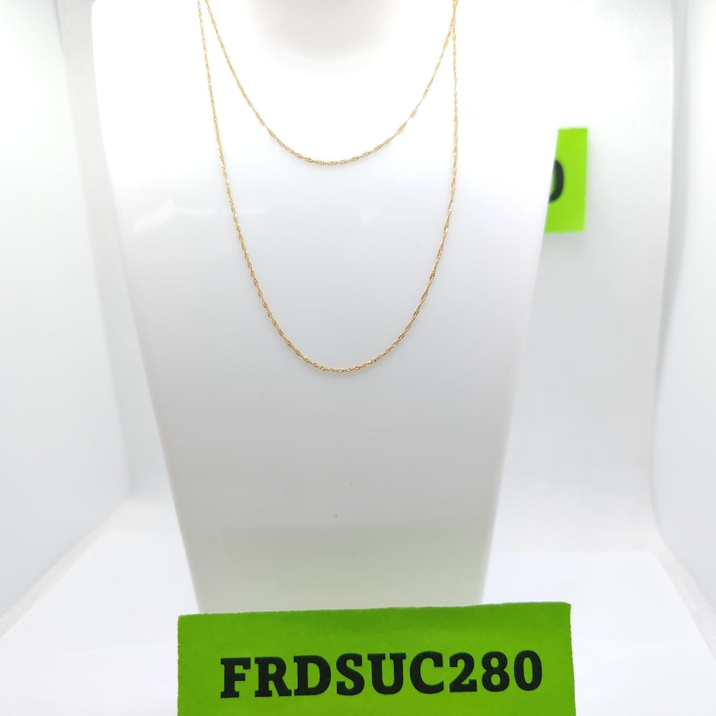 CADENA ORO 14 K 1.5 GRMS (SEMINUEVO)
