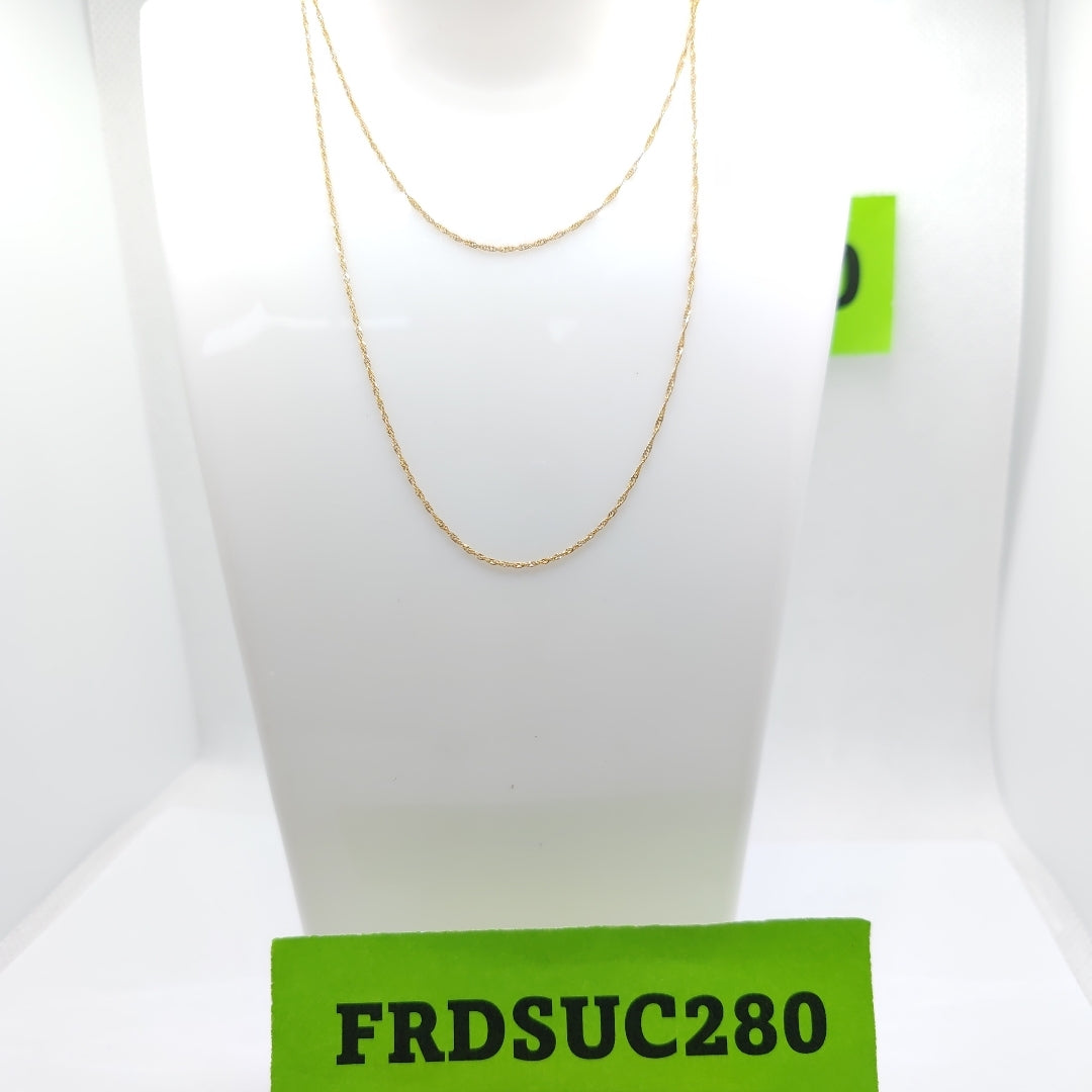 CADENA ORO 14 K 1.5 GRMS (SEMINUEVO)