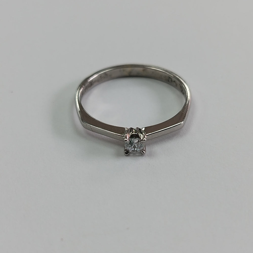 ANILLITO ORO,ORO BLANCO 14 K 1,80 GRMS (SEMINUEVO)