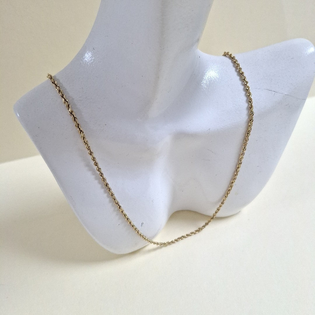 CADENA ORO 14 K 2,10 GRMS (SEMINUEVO)