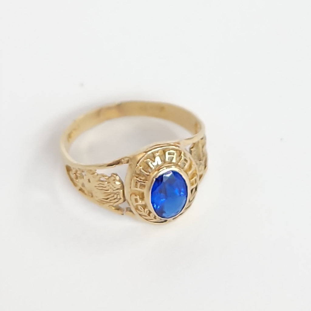 ANILLO DE GRADUACIÓN ORO 8 K 2,10 GRMS (SEMINUEVO)