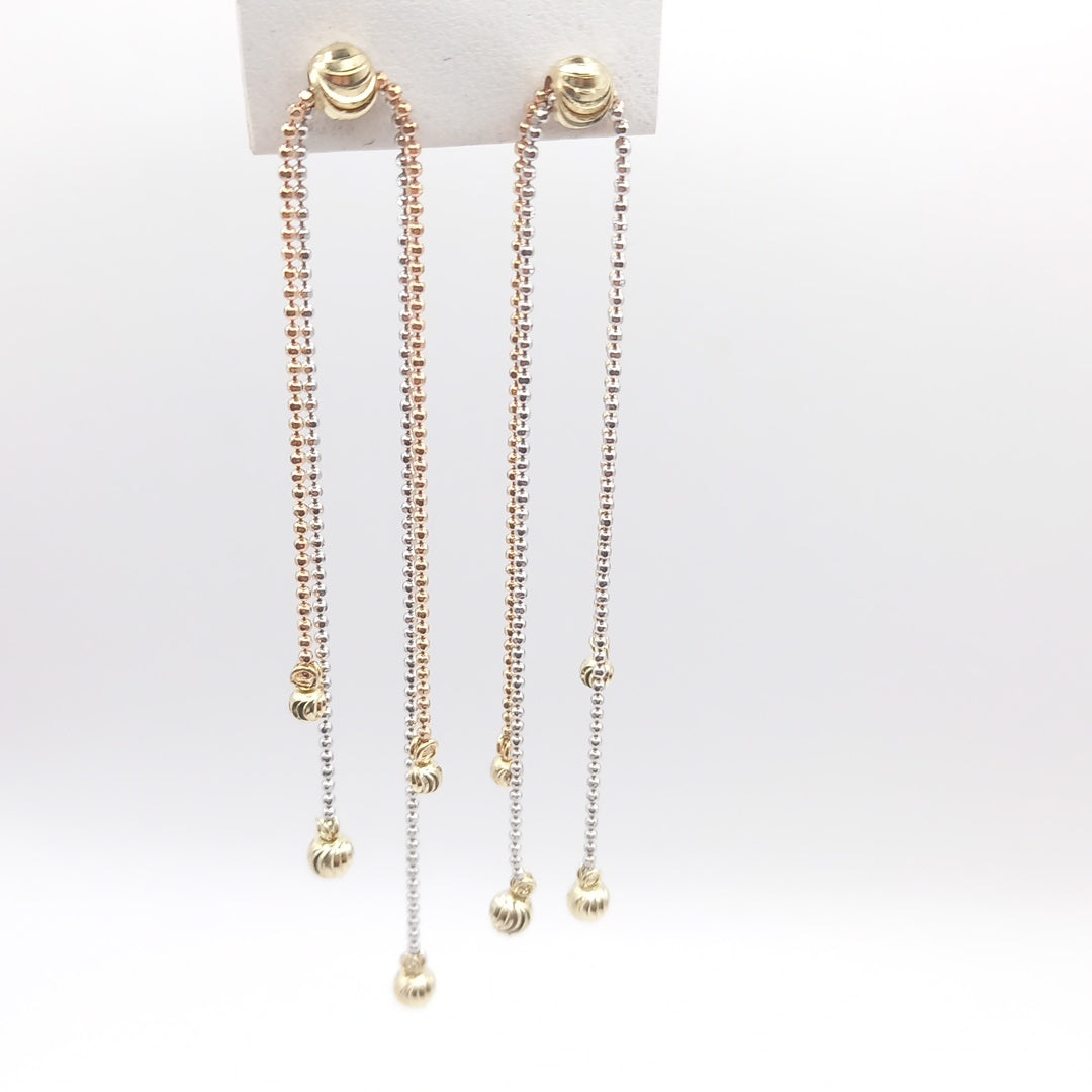 ARETES PAR ORO 14 K 5.8 GRMS (SEMINUEVO)