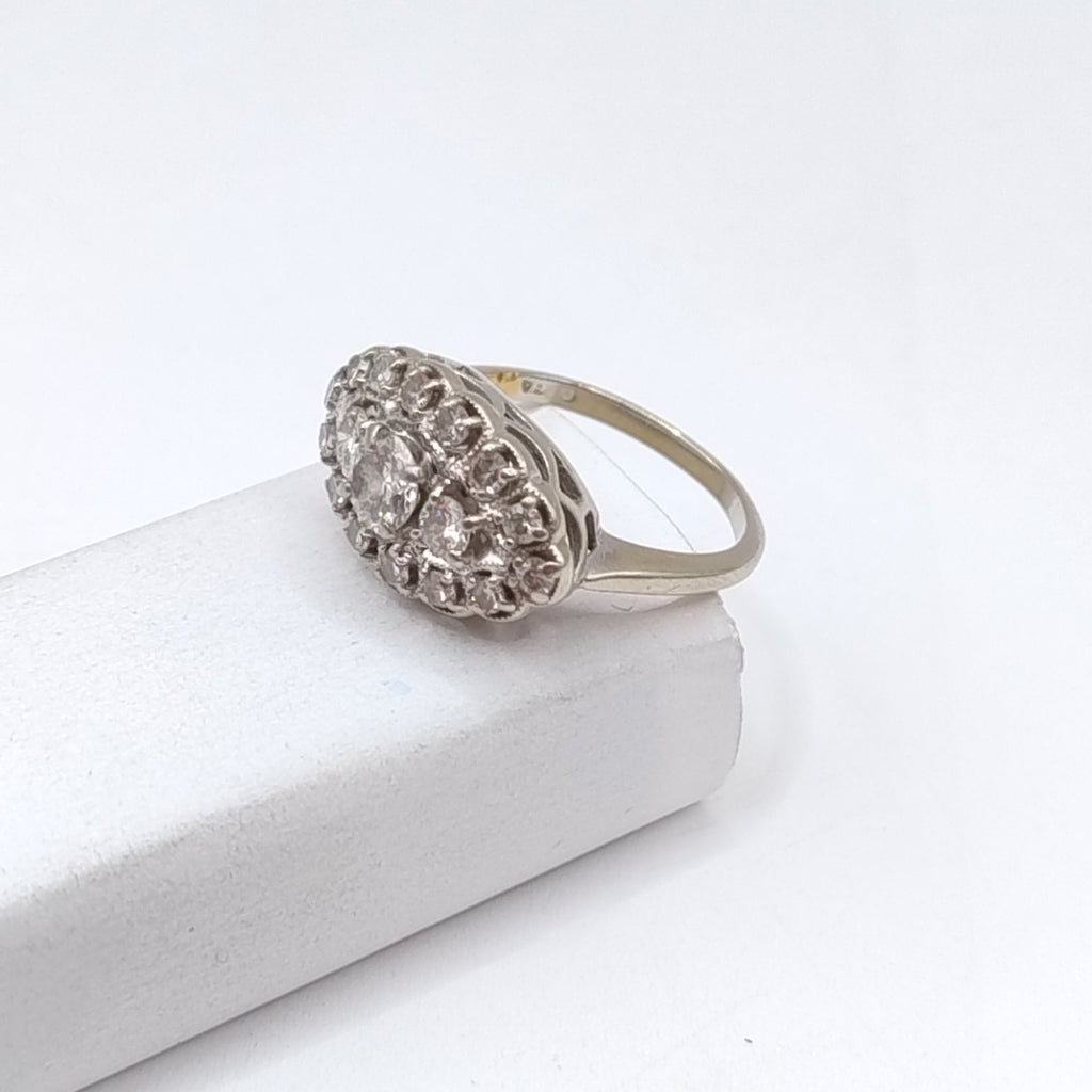 ANILLITO ORO BLANCO 14 K 6.3 GRMS (SEMINUEVO)