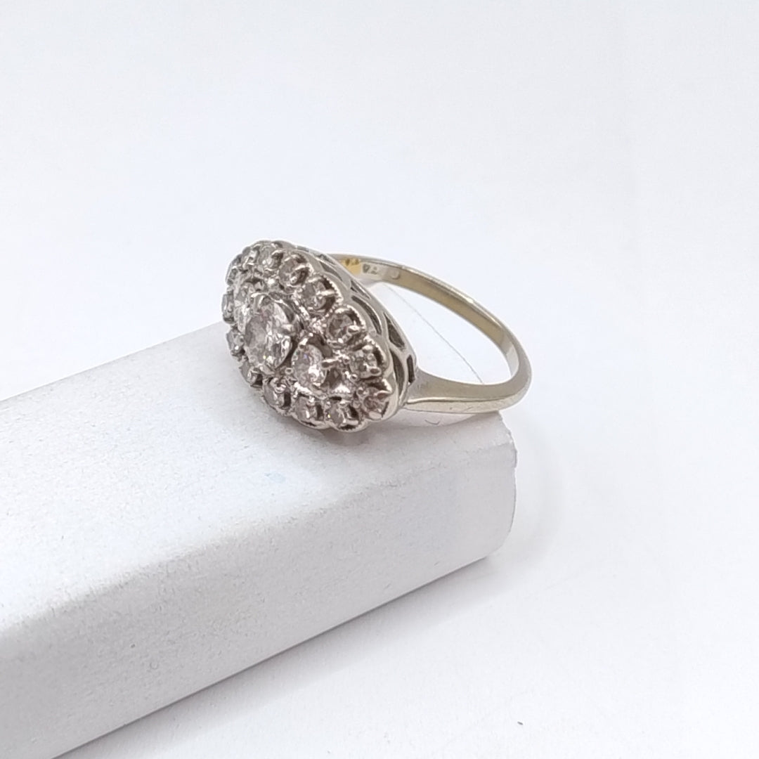 ANILLITO ORO BLANCO 14 K 6.3 GRMS (SEMINUEVO)