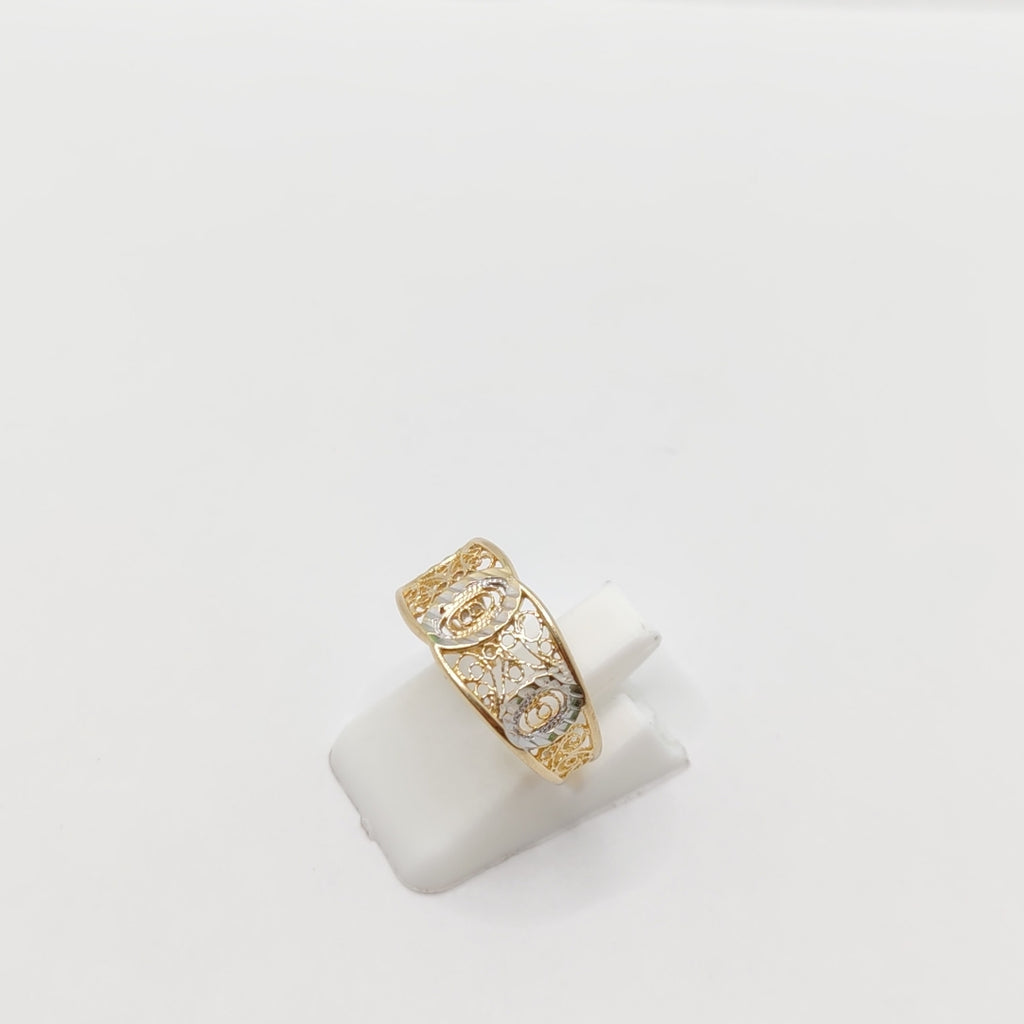 ANILLO ORO 14 K 1.5 GRMS (SEMINUEVO)