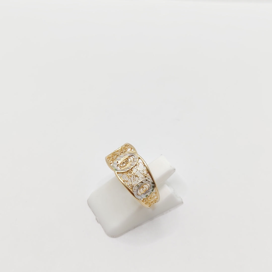 ANILLO ORO 14 K 1.5 GRMS (SEMINUEVO)