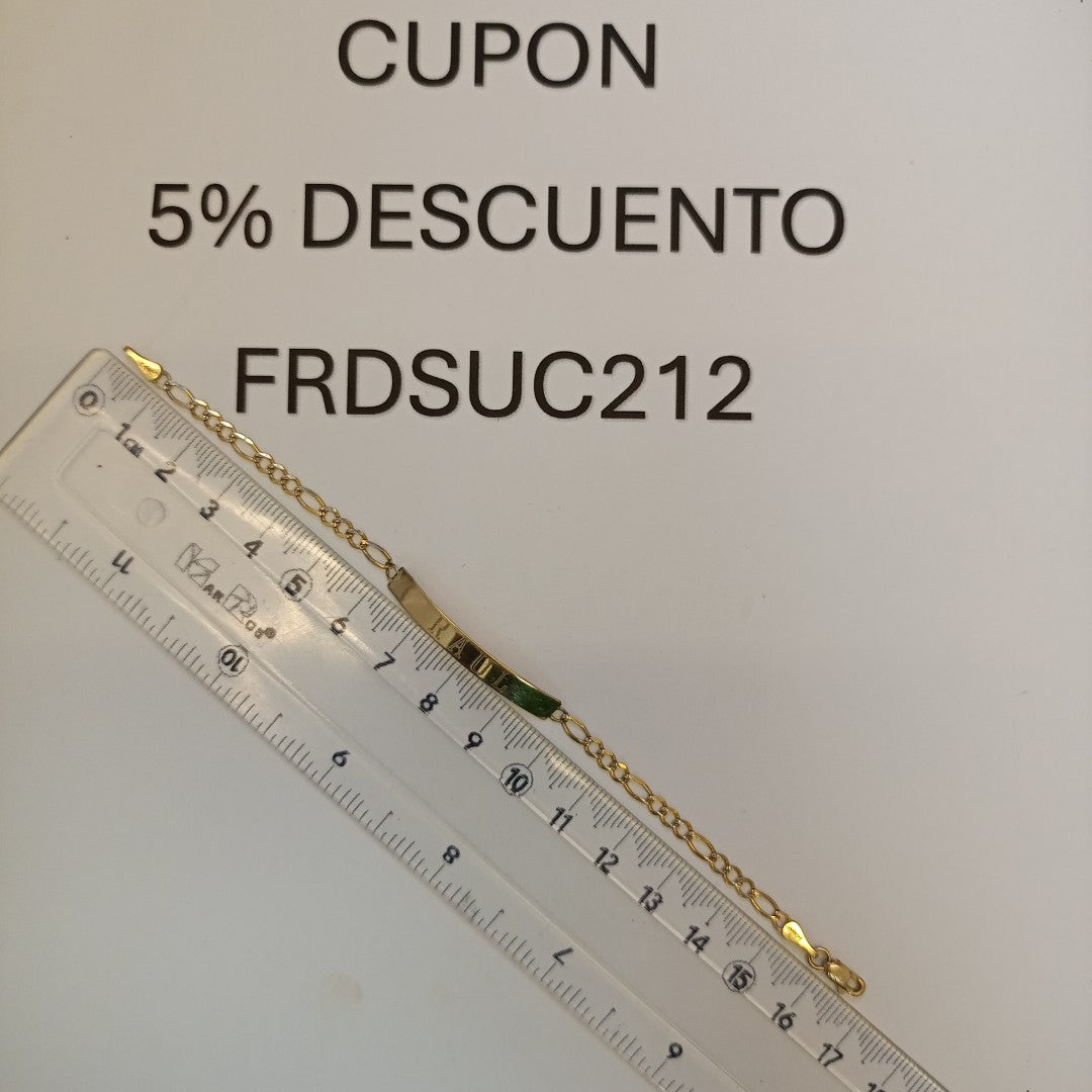 ESCLAVA ORO 10 K 2.5 GRMS (SEMINUEVO)