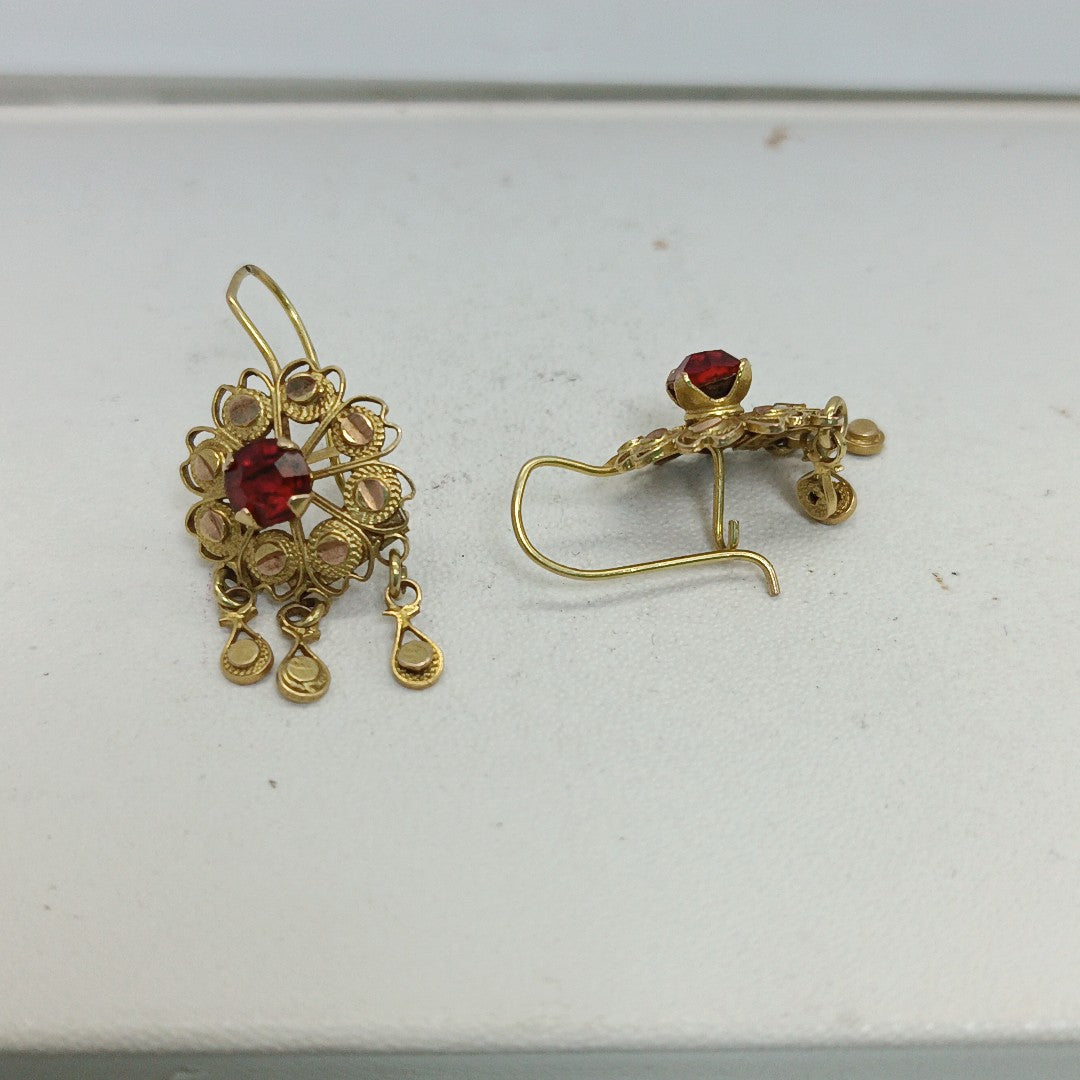 ARETES PAR ORO 8 K 2,70 GRMS (SEMINUEVO)