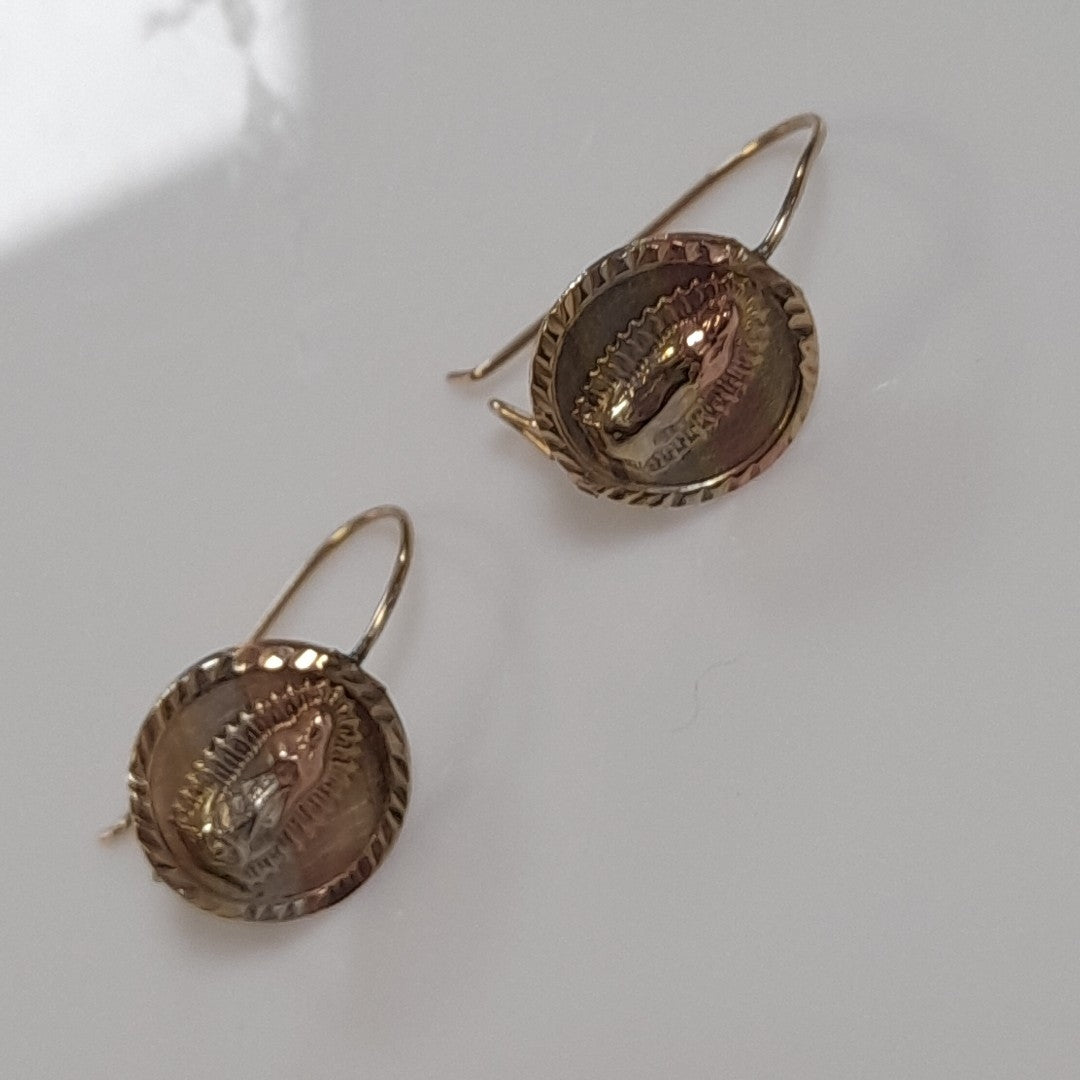ARETES PAR ORO 10 K 0,80 GRMS (SEMINUEVO)