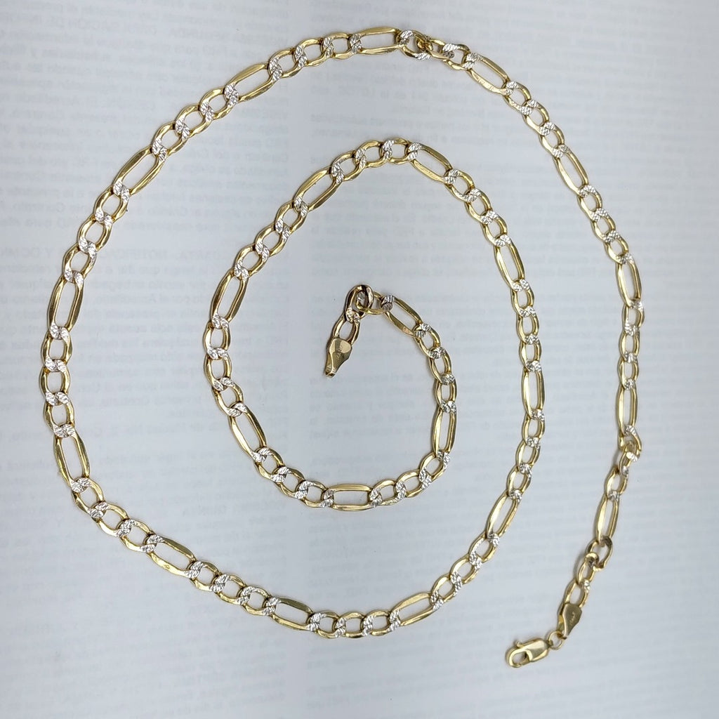 CADENA ORO,RODIADO 14 K 9,50 GRMS (SEMINUEVO)