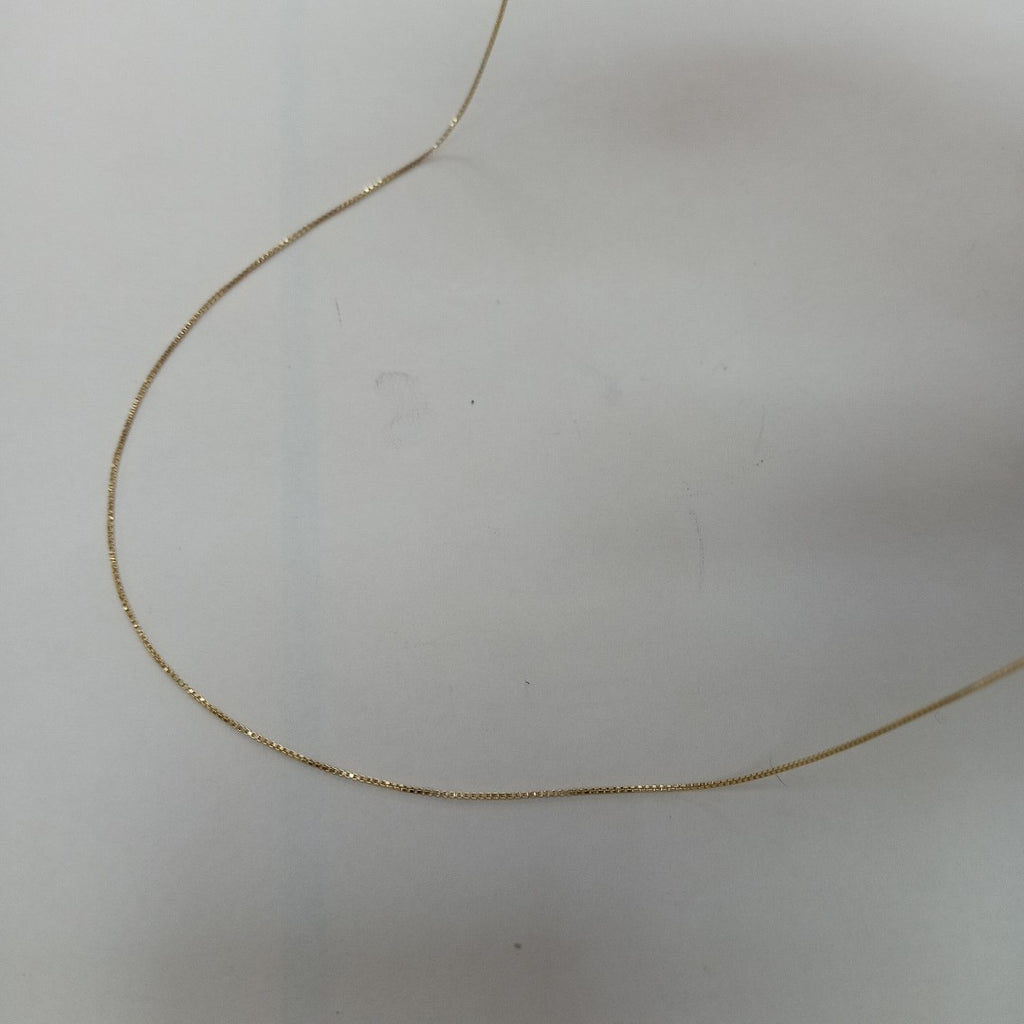 CADENA VENECIANO 14K 50 CM 1.6 GR (NUEVO)