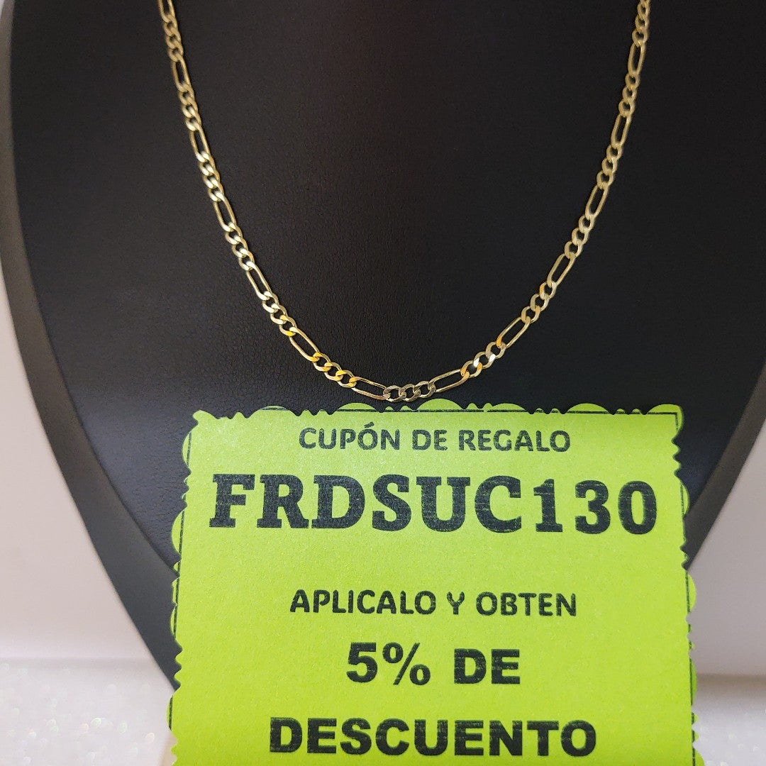 CADENA 3X1 10K 60 CM 4.6 GR (NUEVO)