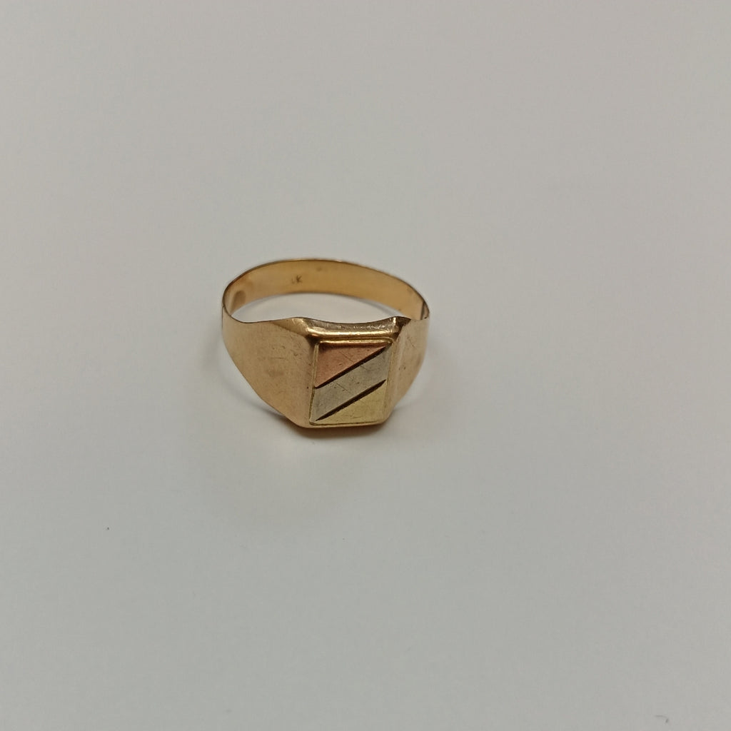 ANILLO ORO 14 K 2.8 GRMS (SEMINUEVO)