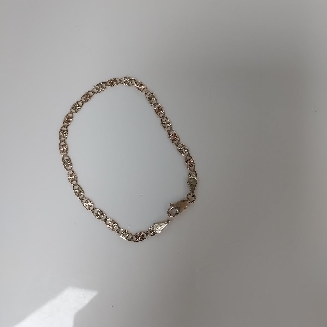 PULSERA GUCHI 14K 18 CM 3.1 GR (NUEVO)