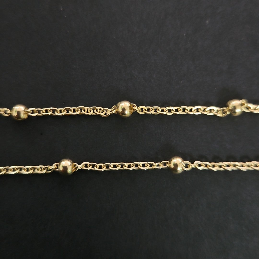 PULSERA TEJIDO ESPECIAL ARBOL 14K 18 CM 1.8 GR (NUEVO)