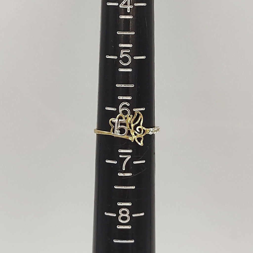 ANILLO ORO 10 K 0,90 GRMS (SEMINUEVO)