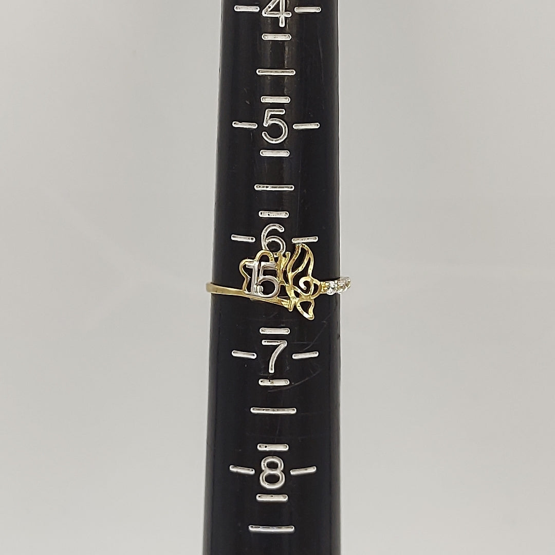 ANILLO ORO 10 K 0,90 GRMS (SEMINUEVO)