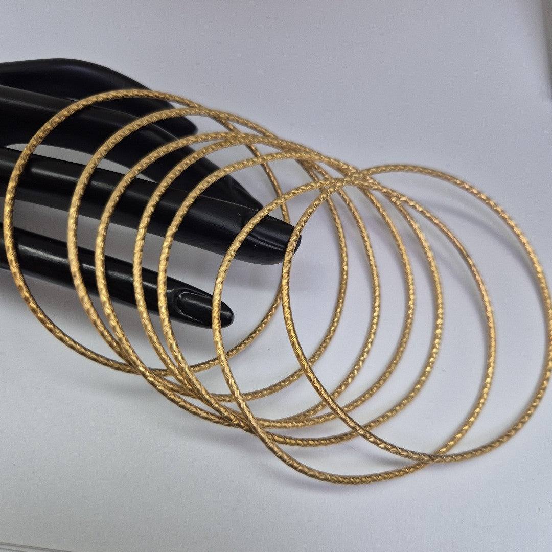 SEMANARIO DE PULSERAS ORO 14 K 27,00 GRMS (SEMINUEVO)