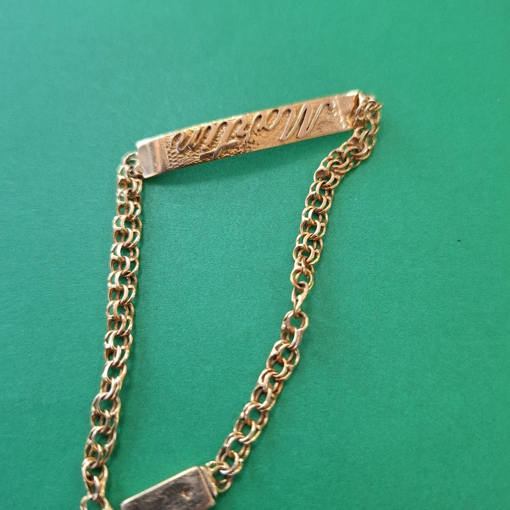ESCLAVA, PULSERA ORO 10 K 4.4 GRMS (SEMINUEVO)