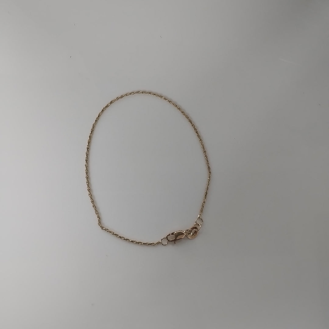PULSERA TORZAL 14K 18 CM 1.3 GR (NUEVO)