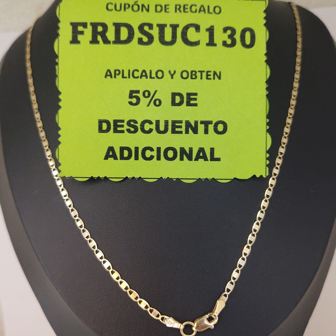CADENA GUCHI 14K 50 CM 3.4 GR (NUEVO)