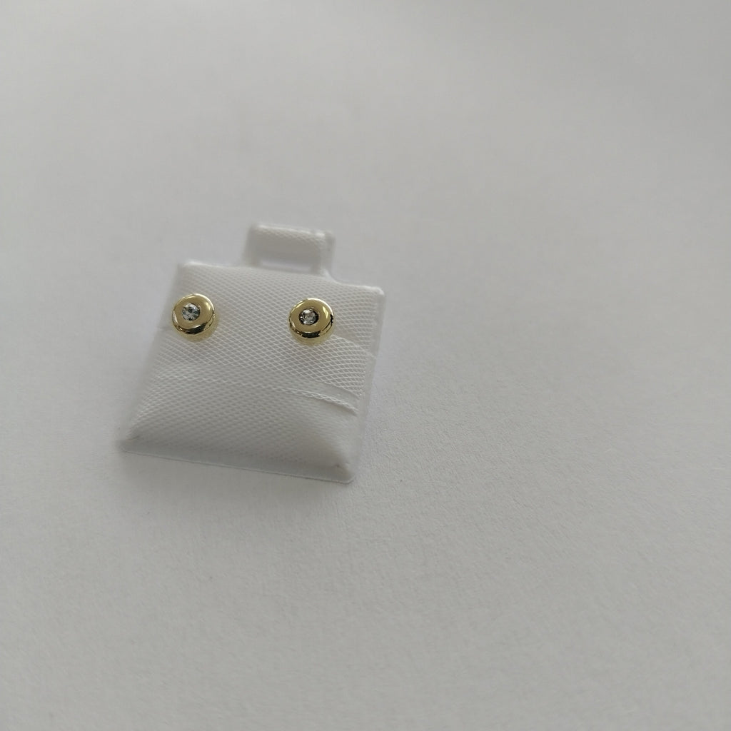 BROQUELES BROQUEL C CIRCONIA 14K 0.27 GR (NUEVO)