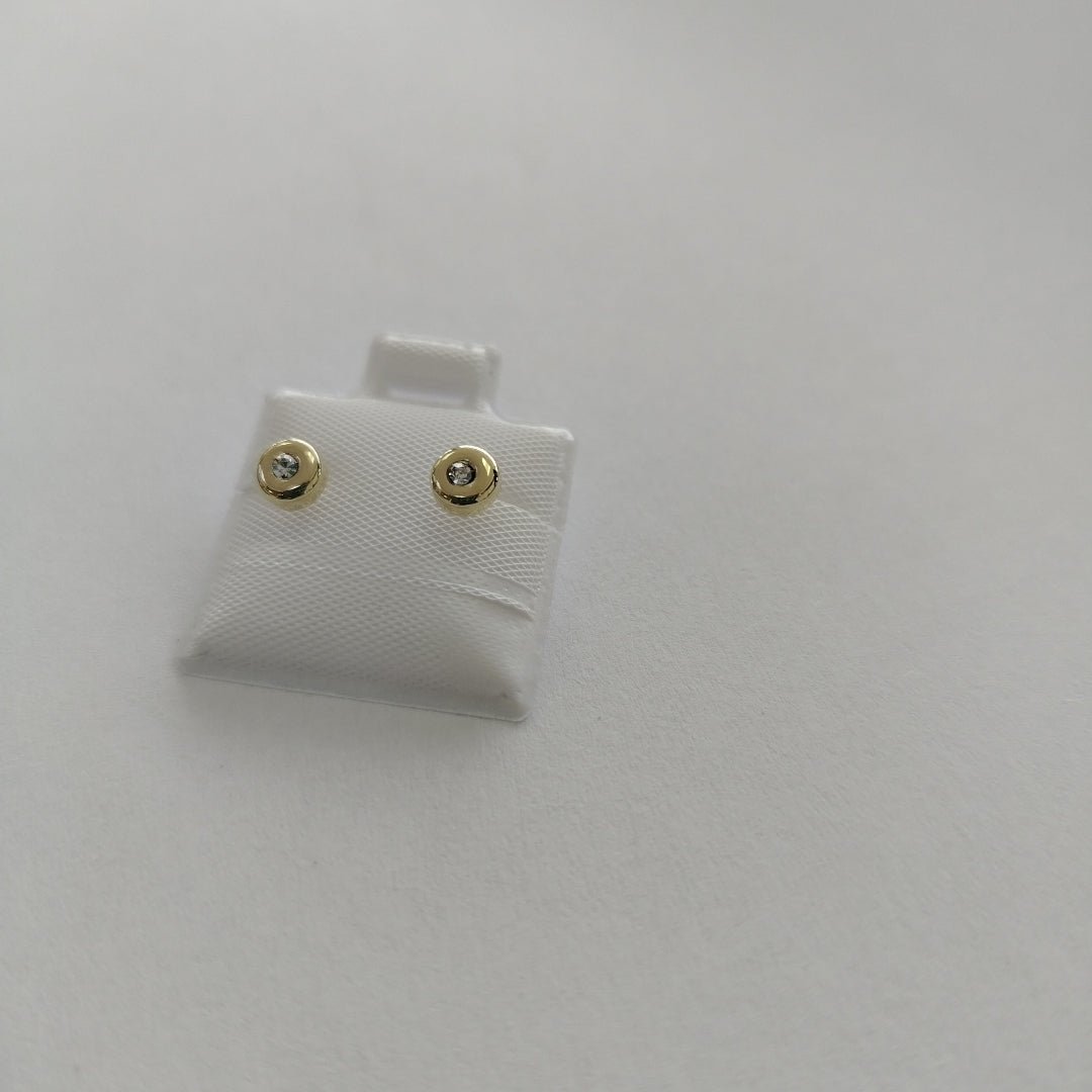 BROQUELES BROQUEL C CIRCONIA 14K 0.27 GR (NUEVO)