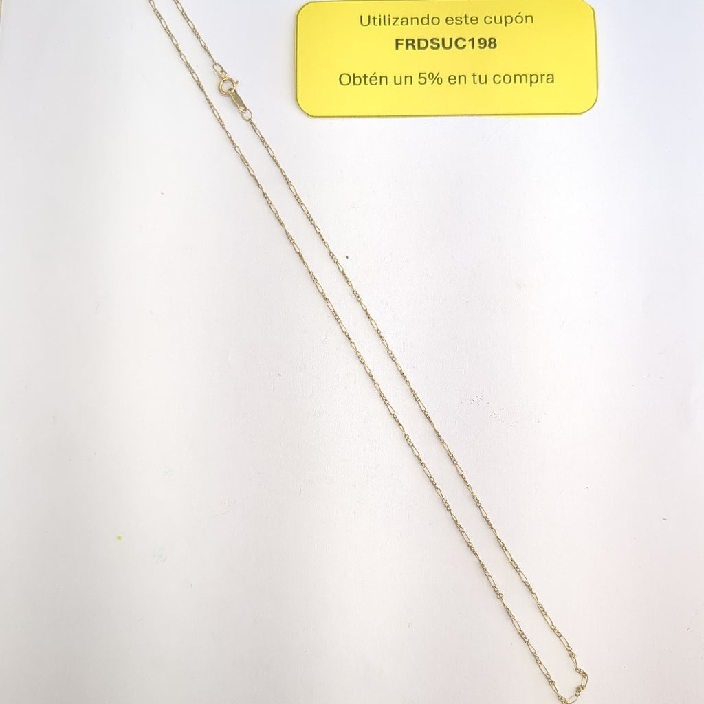CADENA ORO 10 K 1.3 GRMS (SEMINUEVO)