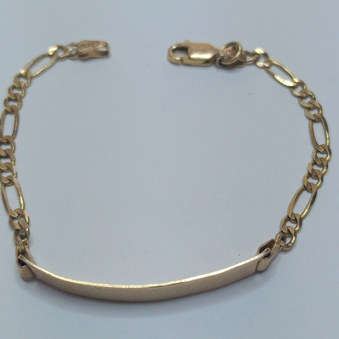 ESCLAVA ORO 10 K 3.8 GRMS (SEMINUEVO)