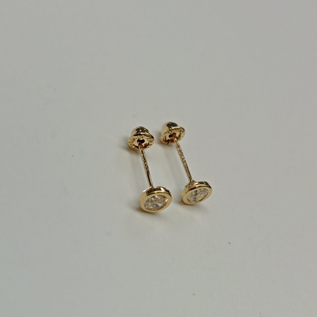 BROQUELES BROQUEL C CIRCONIA 14K 0.1501 GR (NUEVO)