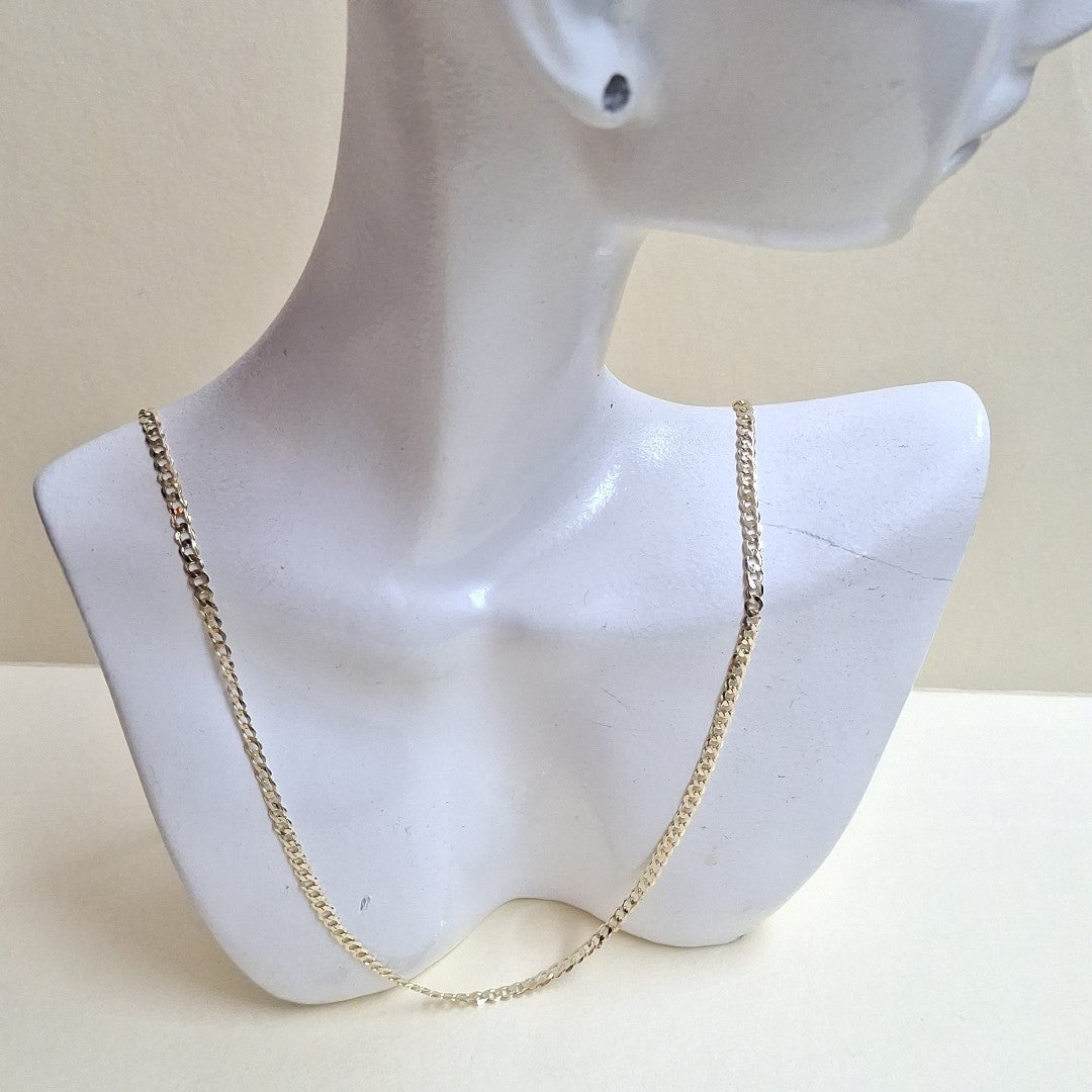 CADENA BARBADA 14K 55 CM 5.1 GR (NUEVO)