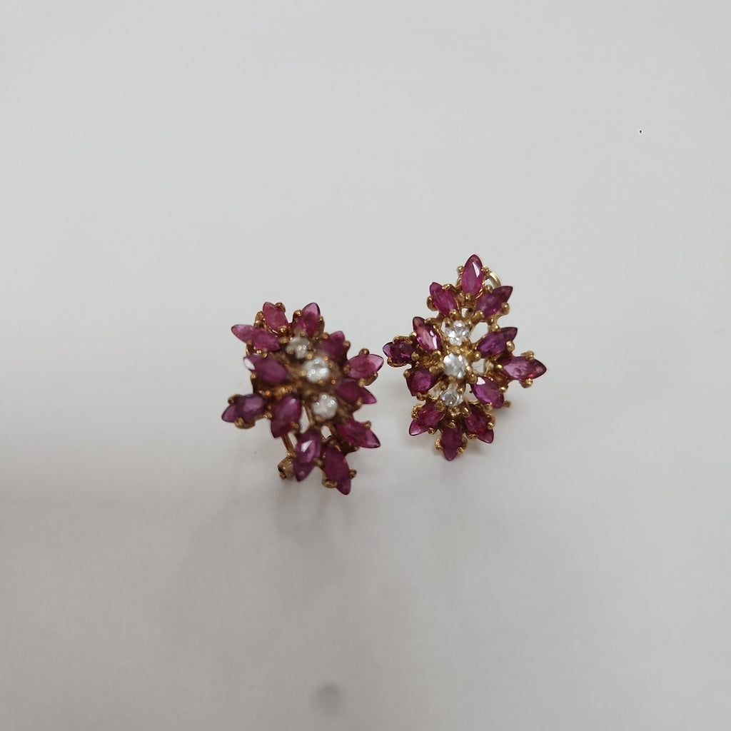 ARETES PAR ORO 14 K 4,60 GRMS (SEMINUEVO)