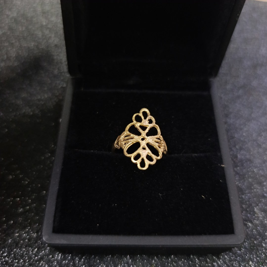 ANILLO ORO 10 K 1.8 GRMS (SEMINUEVO)