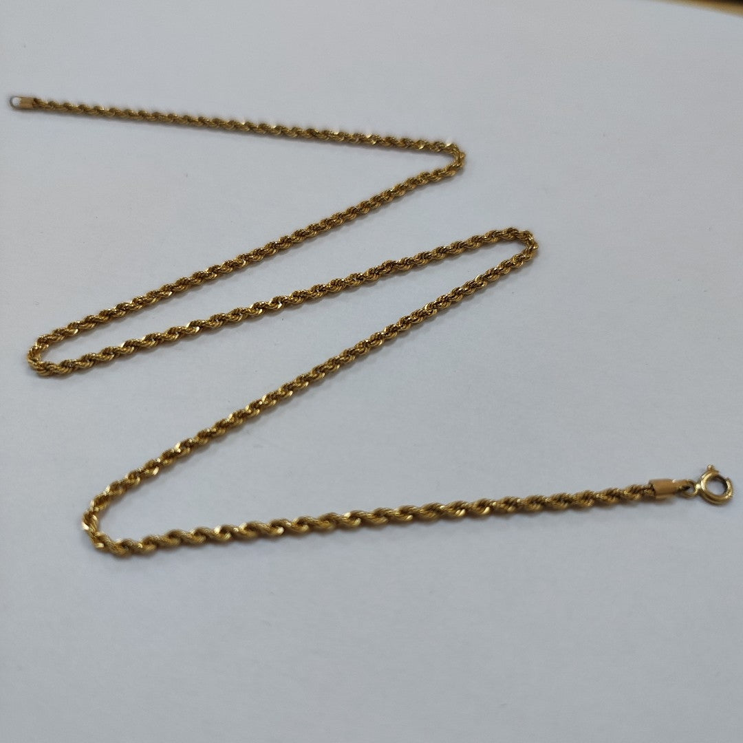 CADENA ORO 10 K 2.1 GRMS (SEMINUEVO)