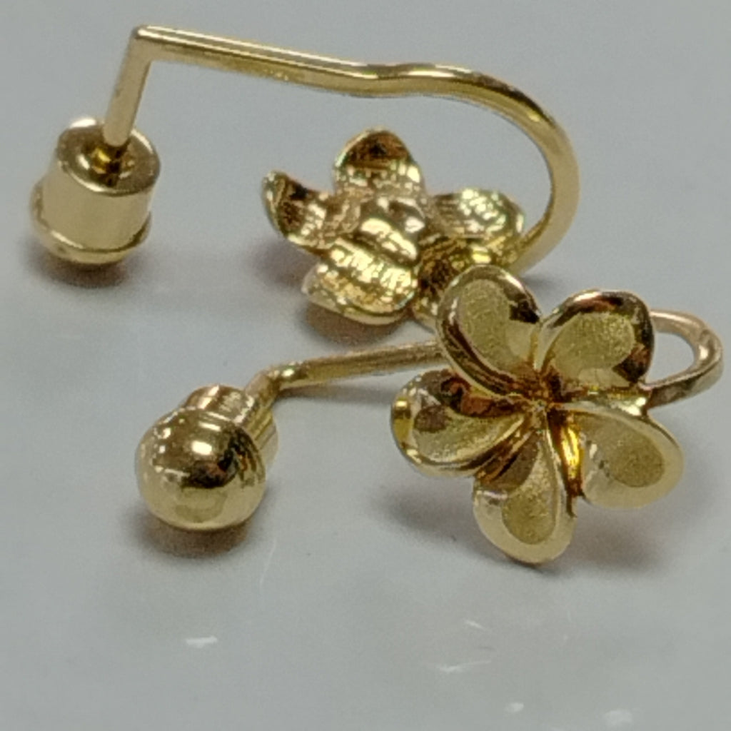 ARETES PAR ORO 14 K 2.1 GRMS (SEMINUEVO)