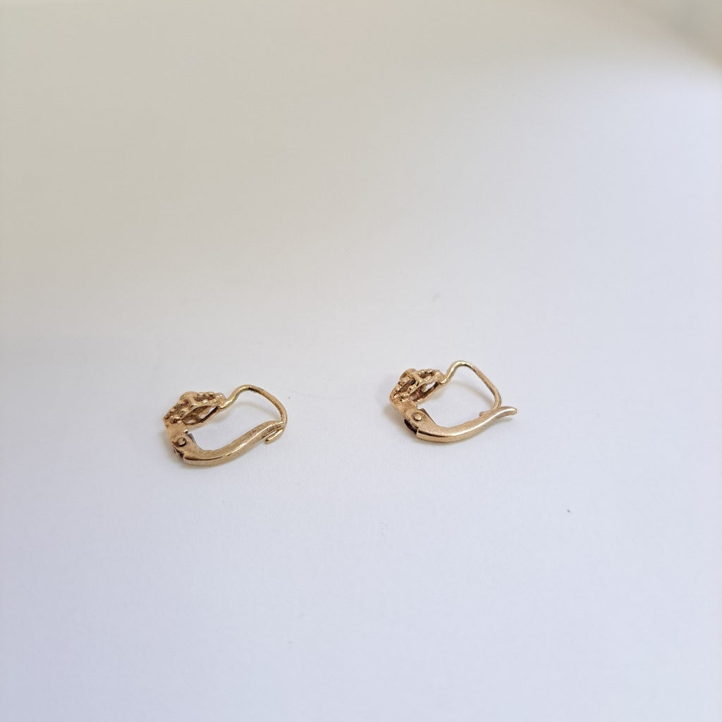 ARETES PAR ORO 10 K 1.1 GRMS (SEMINUEVO)