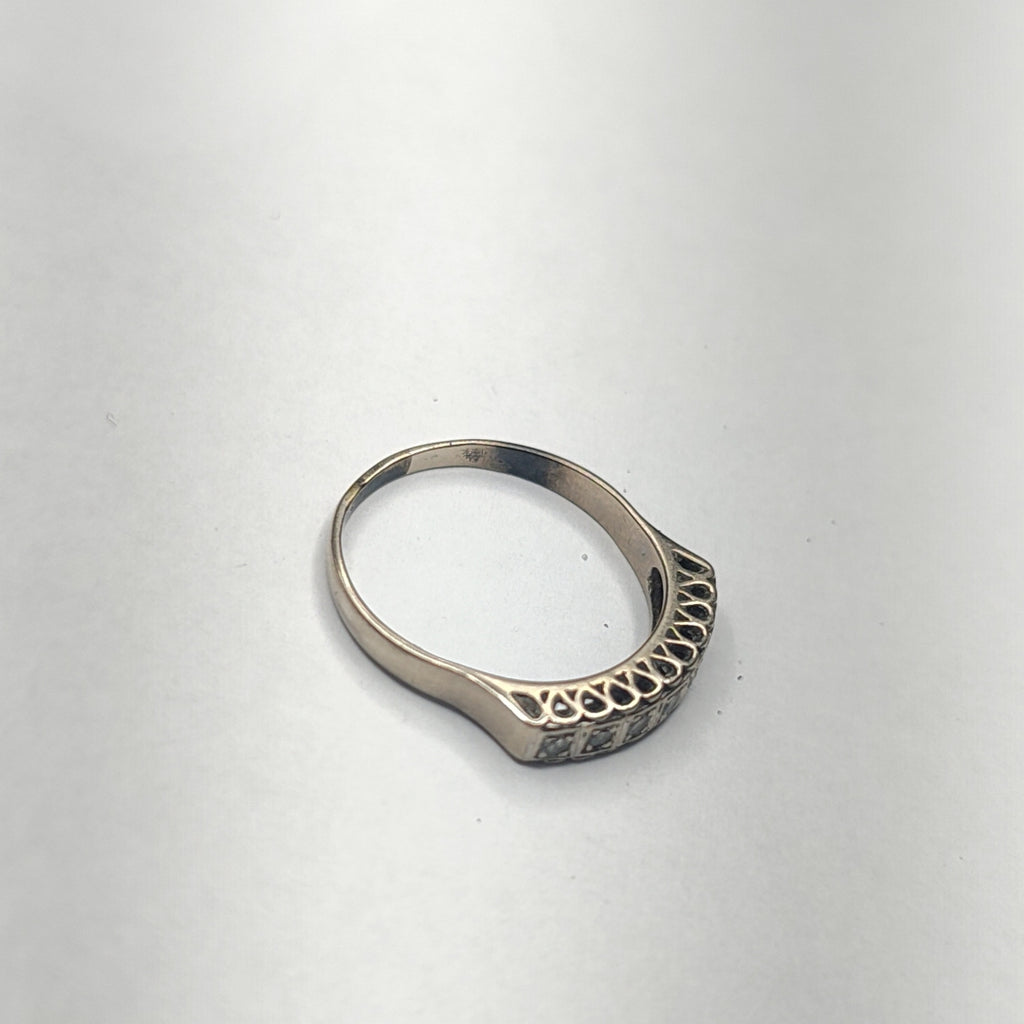 ANILLO ORO BLANCO 10 K 2,00 GRMS (SEMINUEVO)