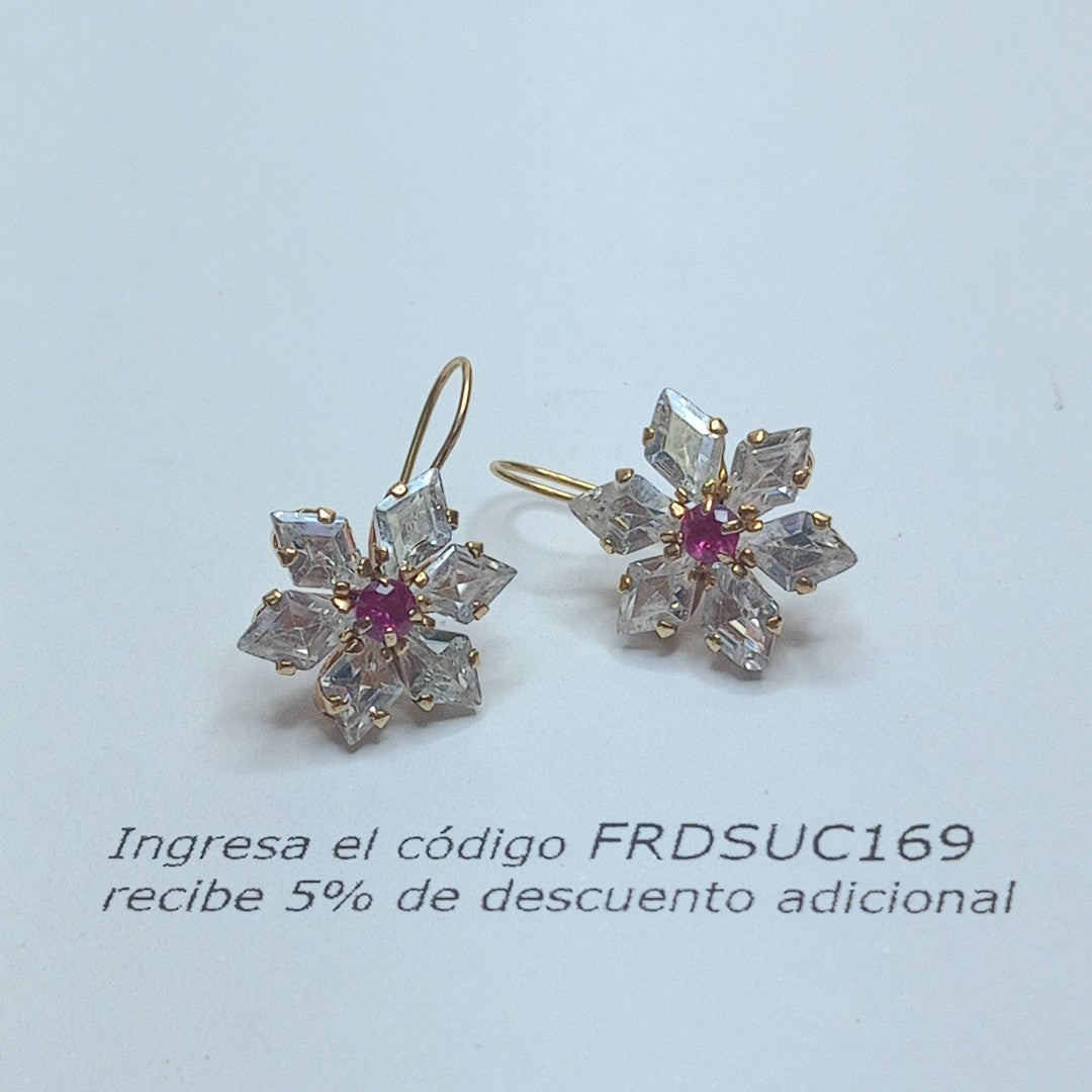ARETES PAR ORO 10 K 2,20 GRMS (SEMINUEVO)