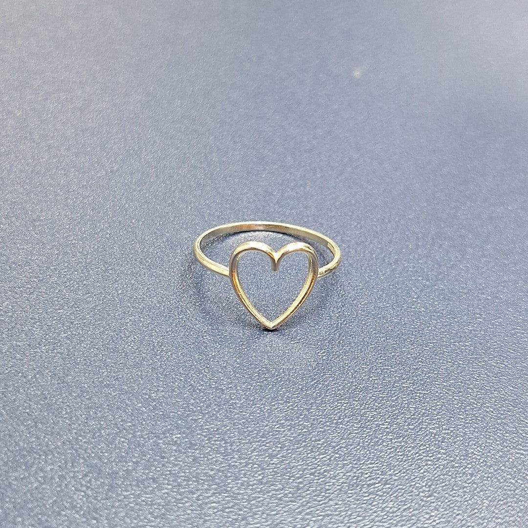ANILLOS ANILLITO FIG CORAZON 10K TALLA 7 0.8 GR (NUEVO)