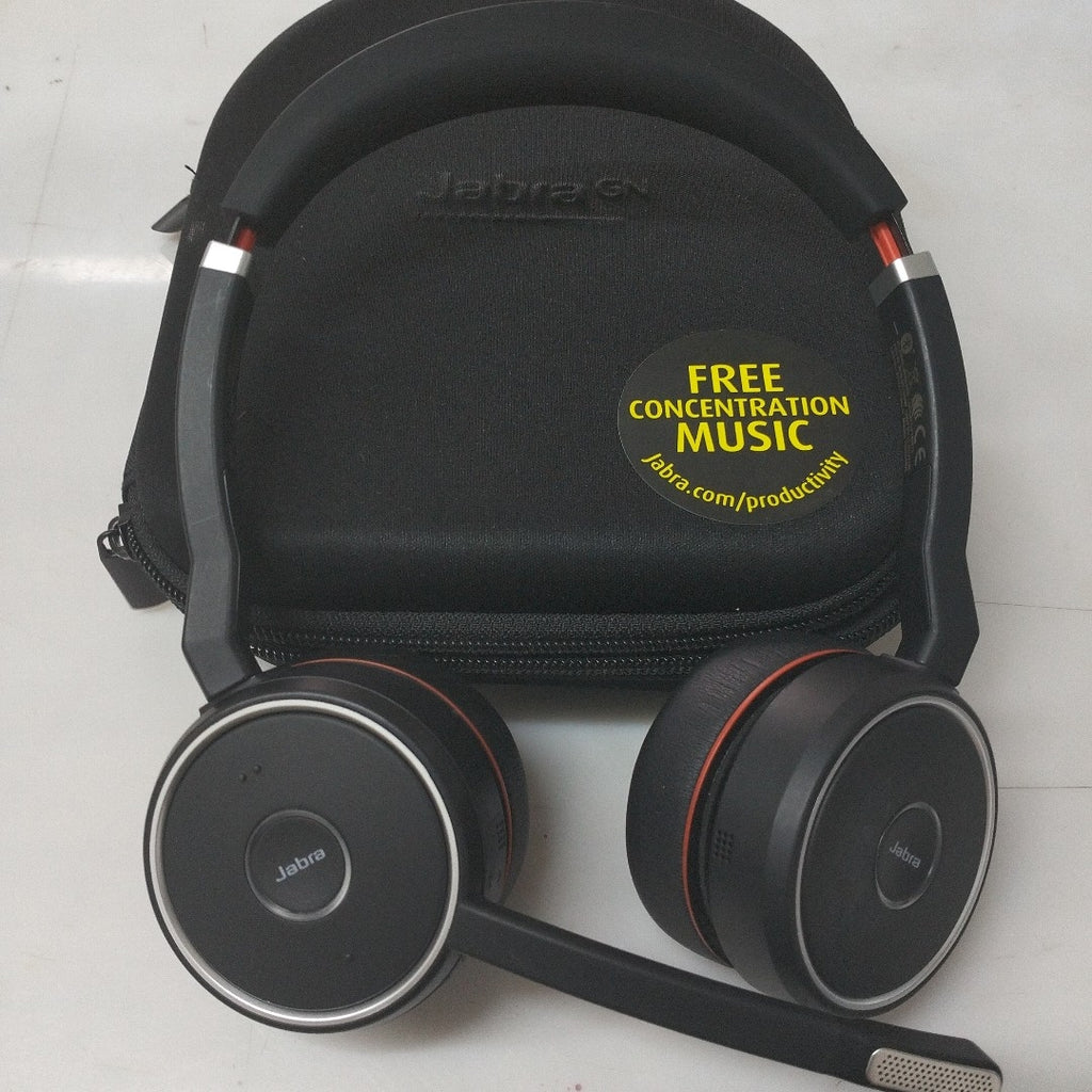 AUDIFONOS JABRA EVOLVE HSC040W INALAMBRICO OVER EAR (SEMINUEVO)