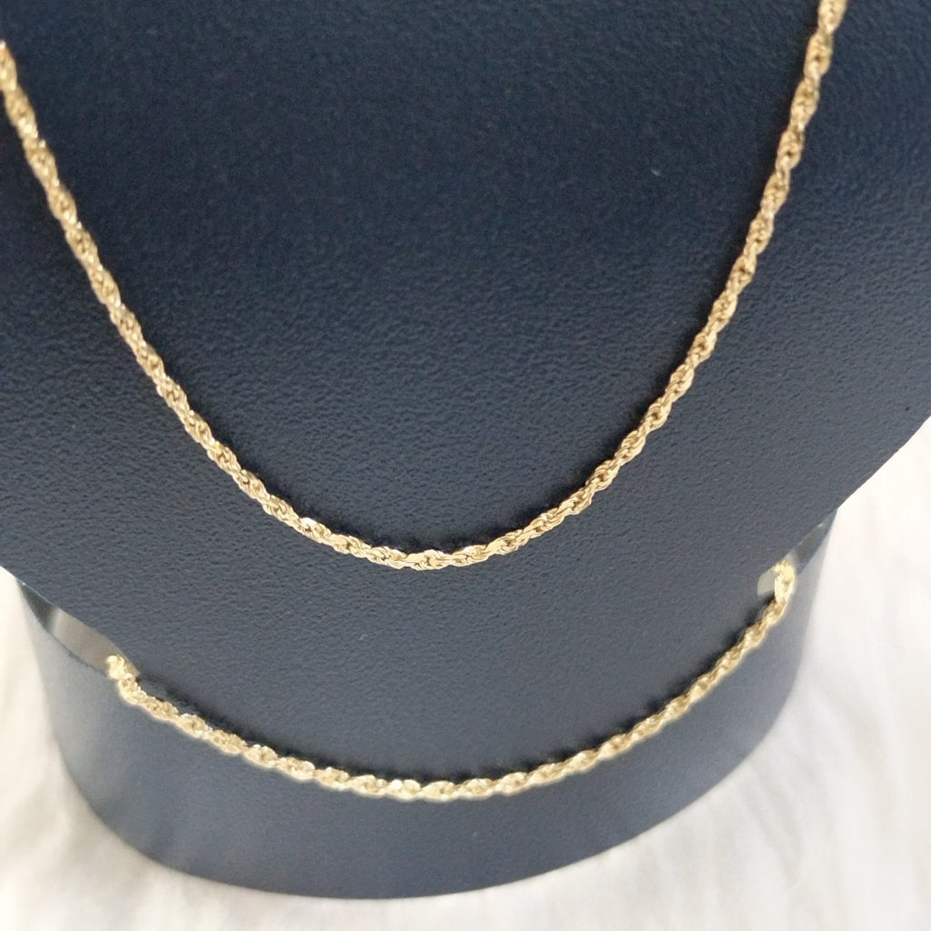 CADENA TORZAL 14K 55 CM 3 GR (NUEVO)