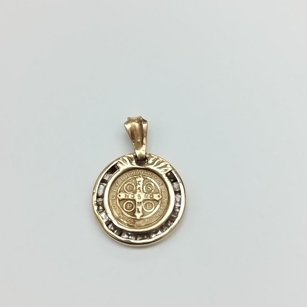 MEDALLA RELIGIOSA ORO 10 K 1 GRMS (SEMINUEVO)