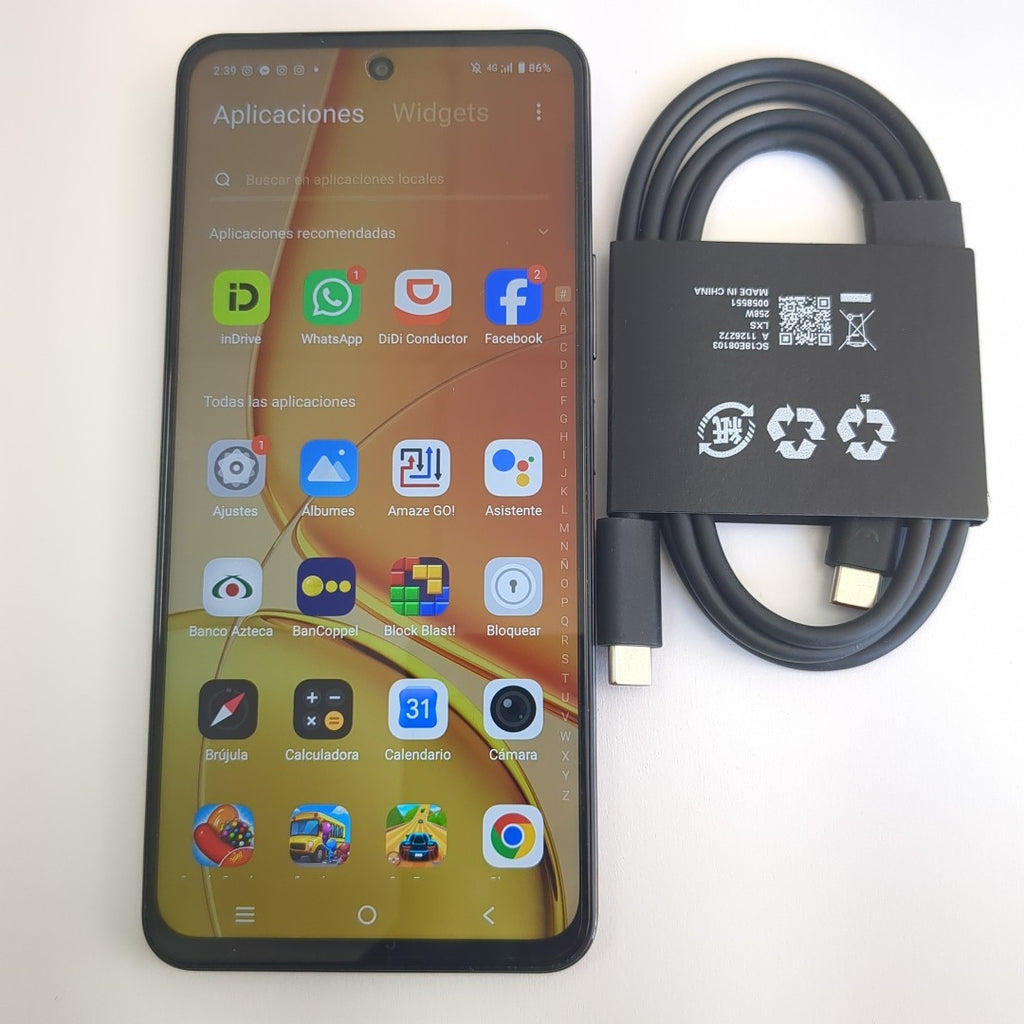 CELULAR VIVO Y29 V2434 (2025) 256 GB 8 GB RAM (SEMINUEVO)