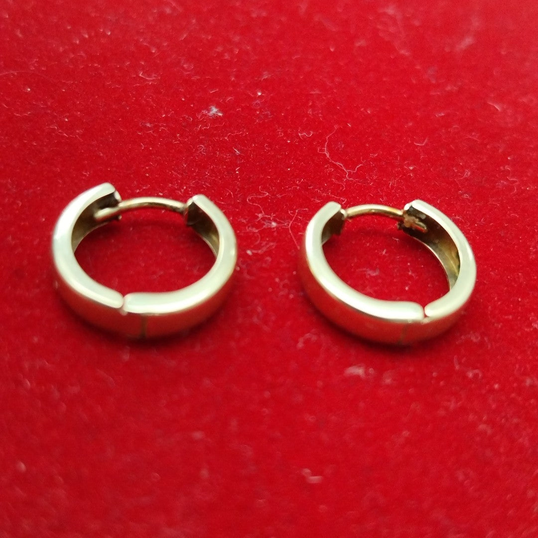 ARRACADAS PAR ORO 14 K 1.2 GRMS (SEMINUEVO)