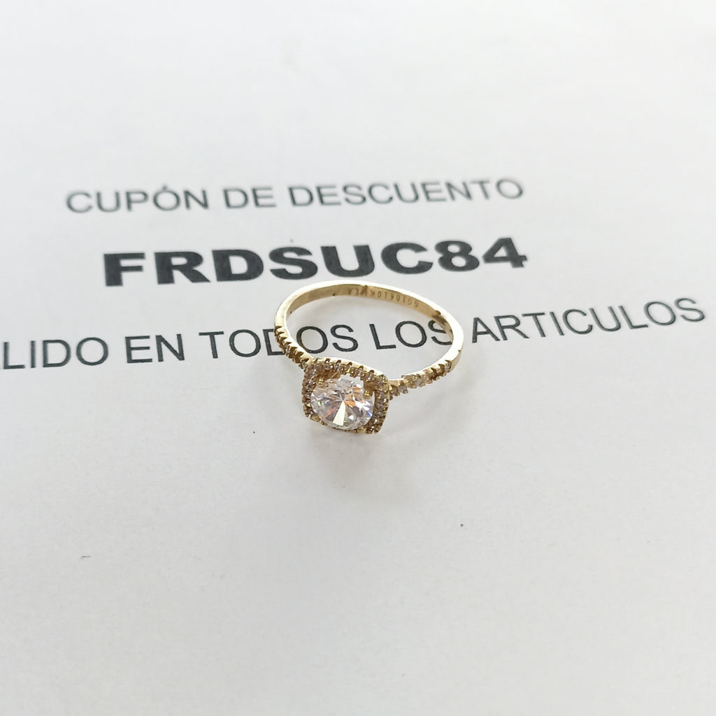 ANILLO ORO 10 K 2.1 GRMS (SEMINUEVO)